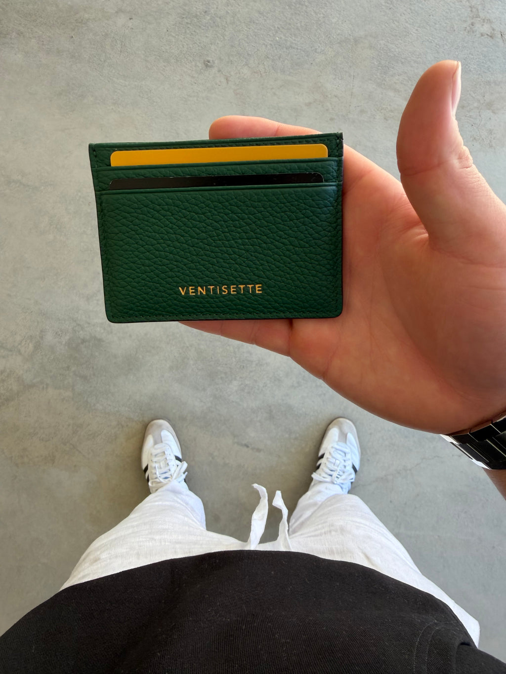 'Midnight Green' Essential Card Holder (1 of 30)